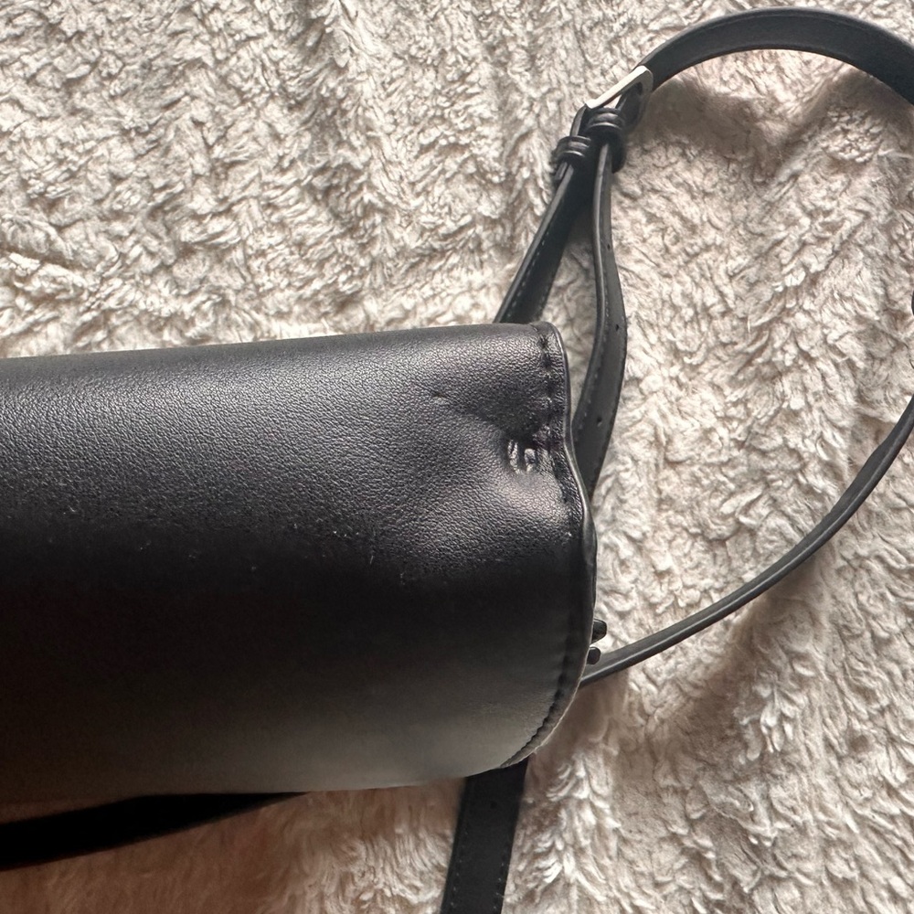 Pixie Mood Black Faux Leather Crossbody Bag - Picture 5 of 5